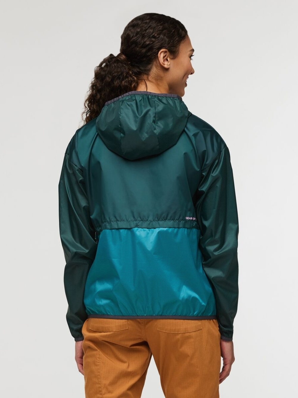 Cotopaxi Teca Half-Zip Windbreaker - Spruce Multi - Women's XS #160 - Picture 2 of 9